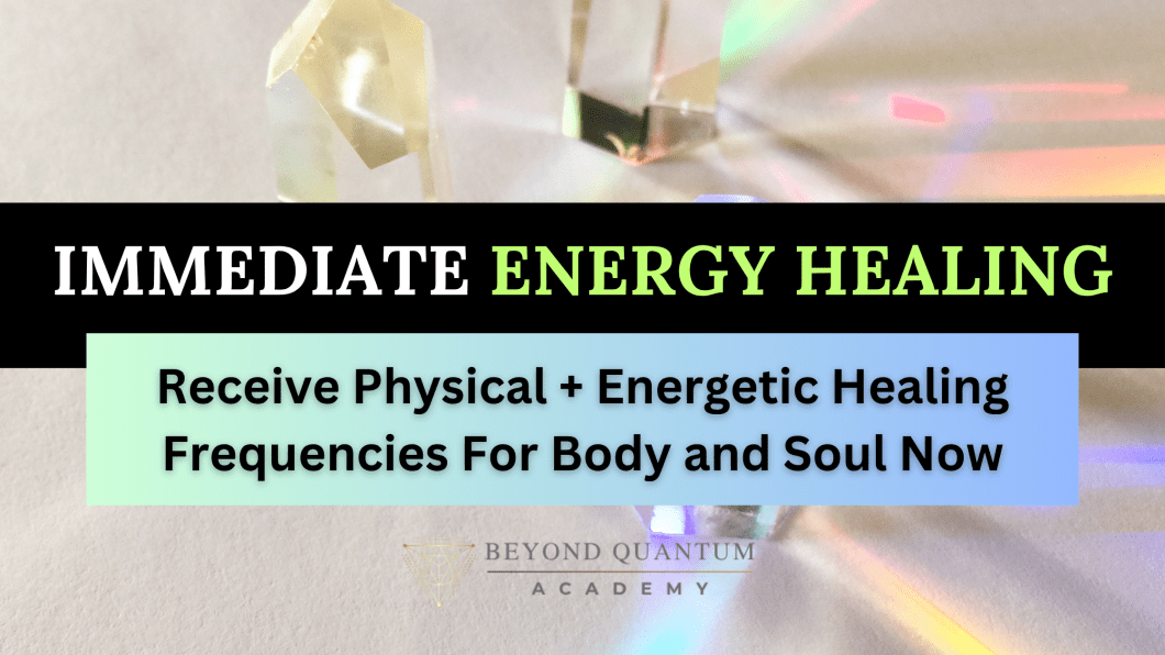 Immediate energy healing thumbnail