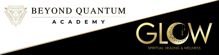 Beyond Quantum Academy and Glow co branded logo